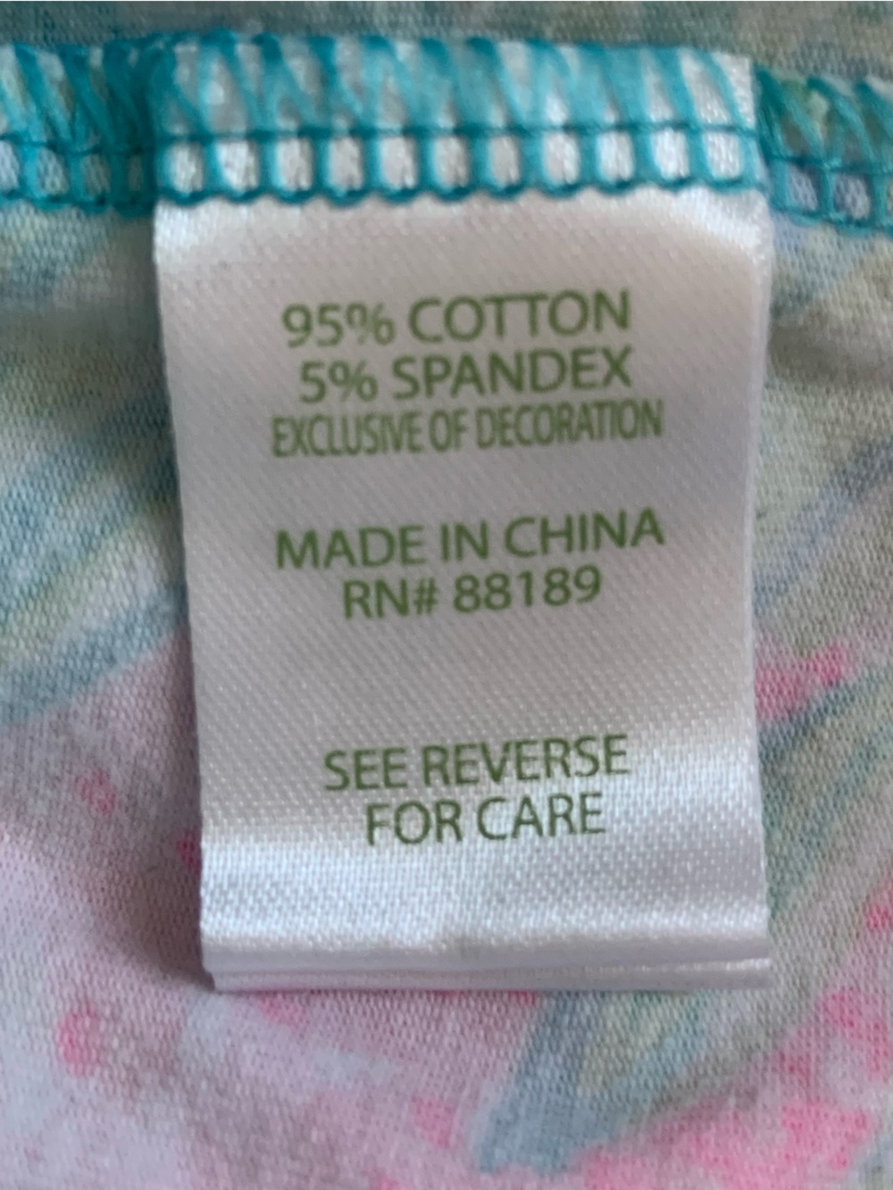 LILLY PULITZER Girls Tropical Print Pajama Pant Leggings Size 12 - Picture 10 of 10